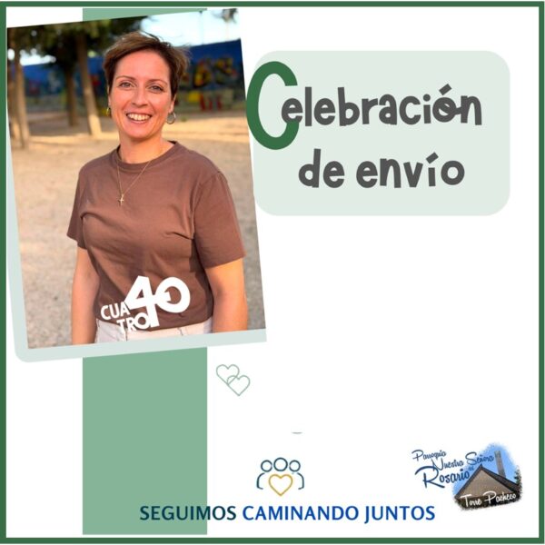 Celebración de envío de Toñi